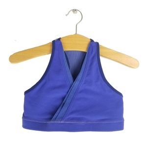 Lululemon Purple Sheer Deep Breath Sport Bra